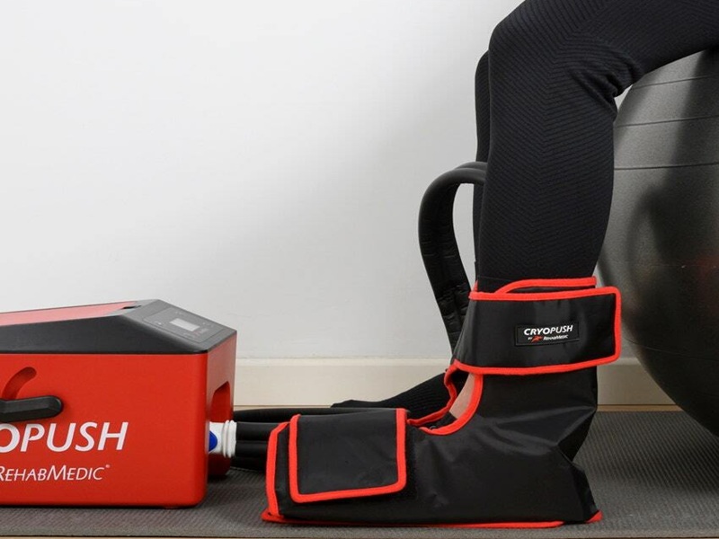 Aplicador de crioterapia para pierna