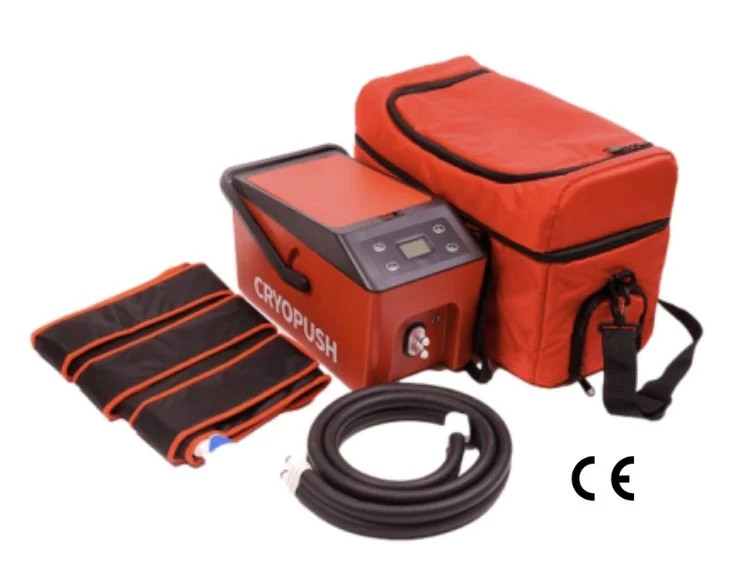 Equipo de crioterapia con complementos de Nalion Salud